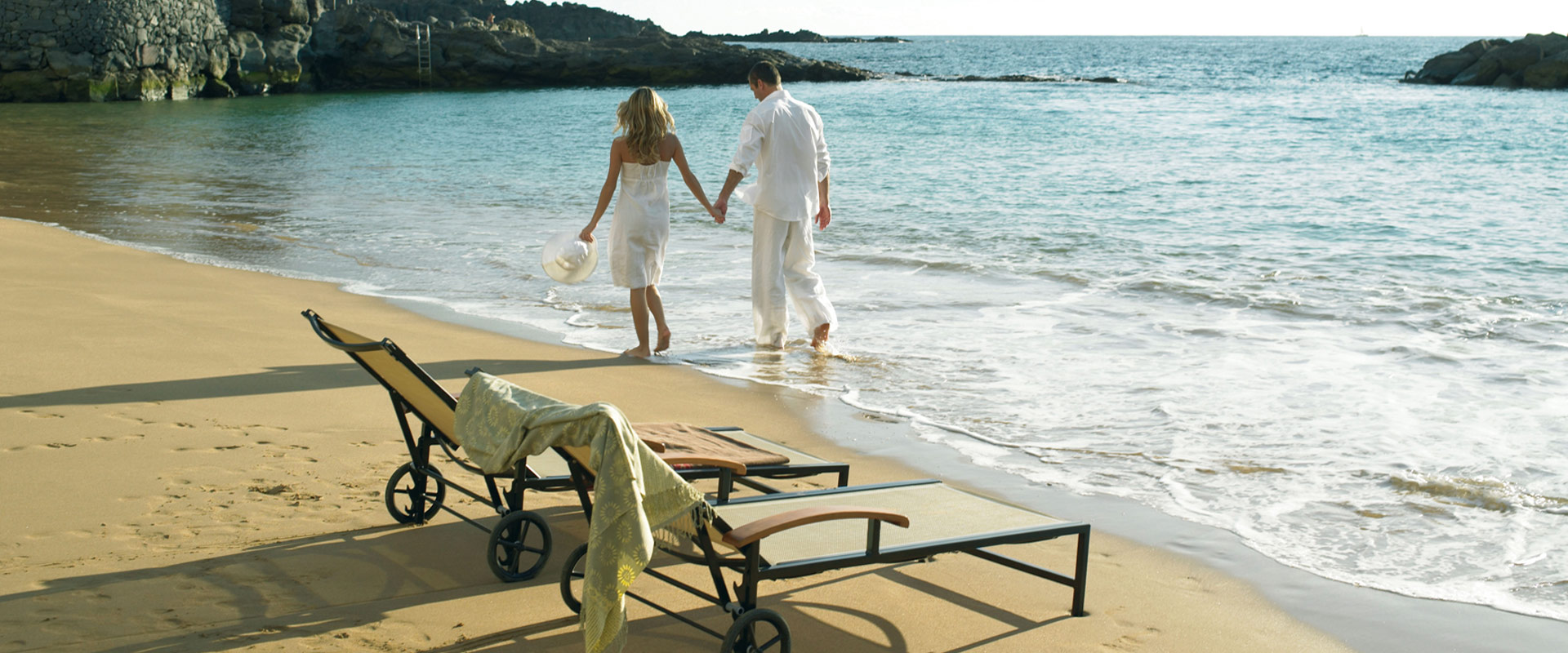 Couple on Abama beach