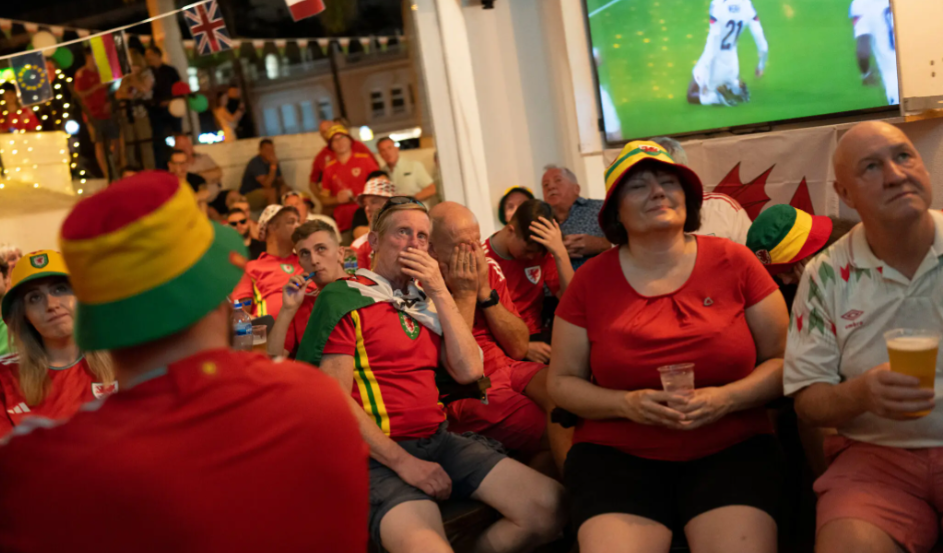 Wales Fans in Tenerife for World Cup